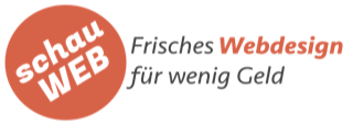 Logo schauWEB Webdesign